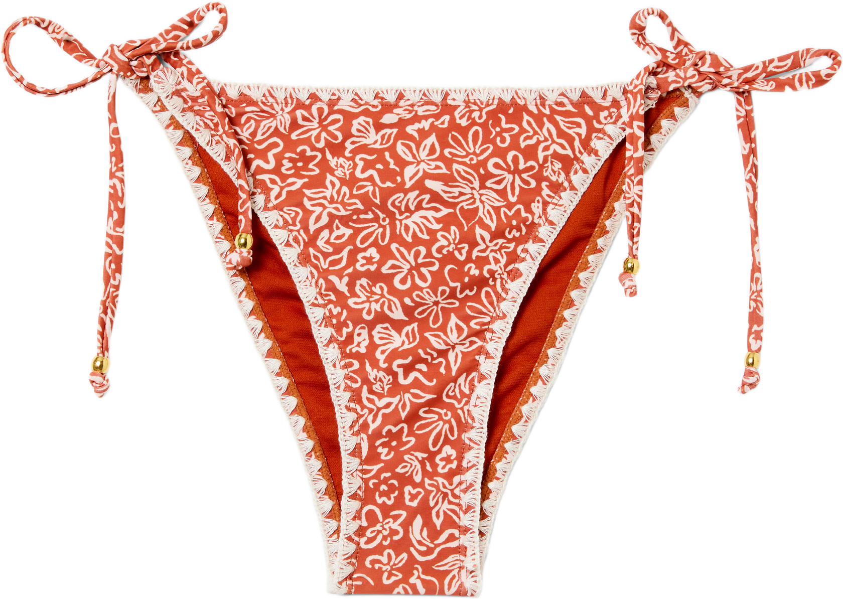 Bikinitrosa med knytband ISSA, från Å WOMAN, i färgen Print.