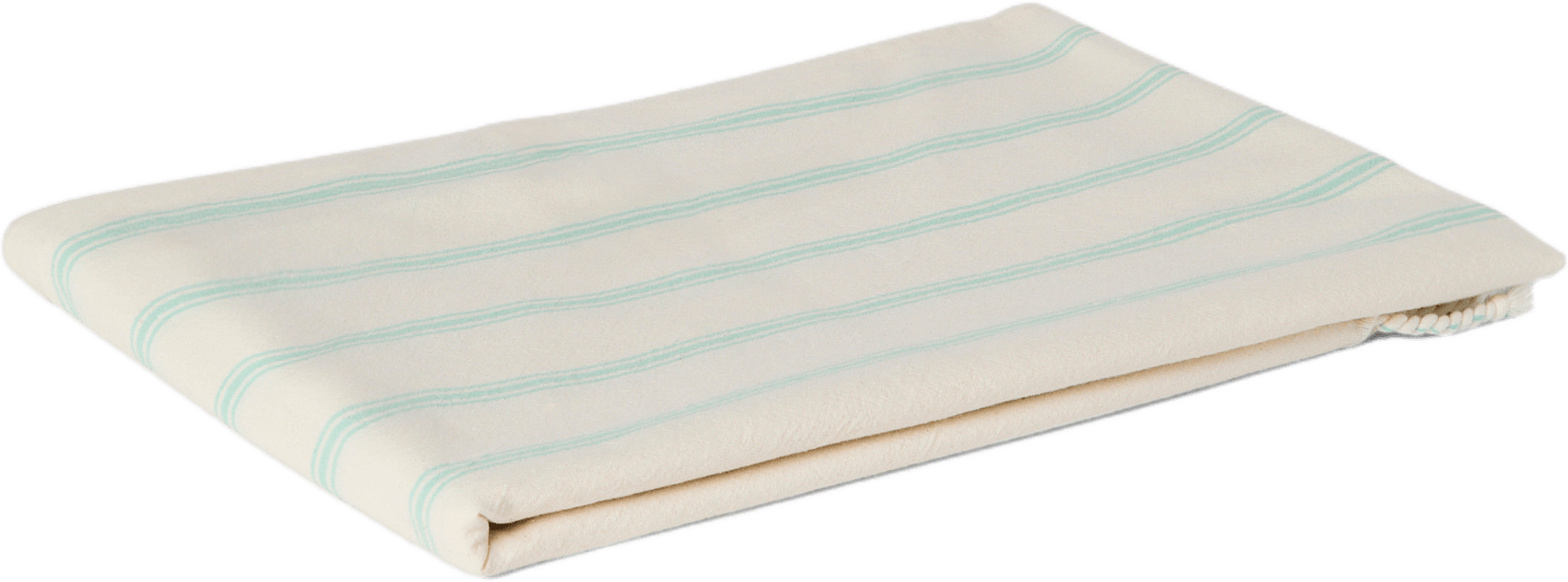 Handduk HAMAM 90x160 cm, från Åhléns Home, i färgen Turquoise Stripe.