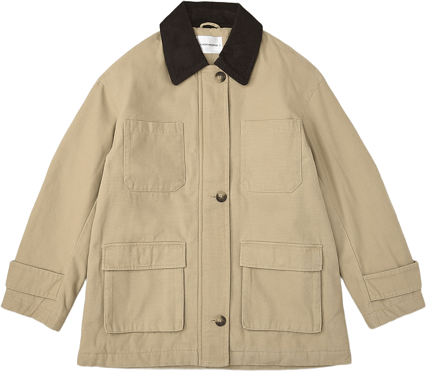 Bomullsjacka ALDA, från Carin Wester, i färgen Beige.