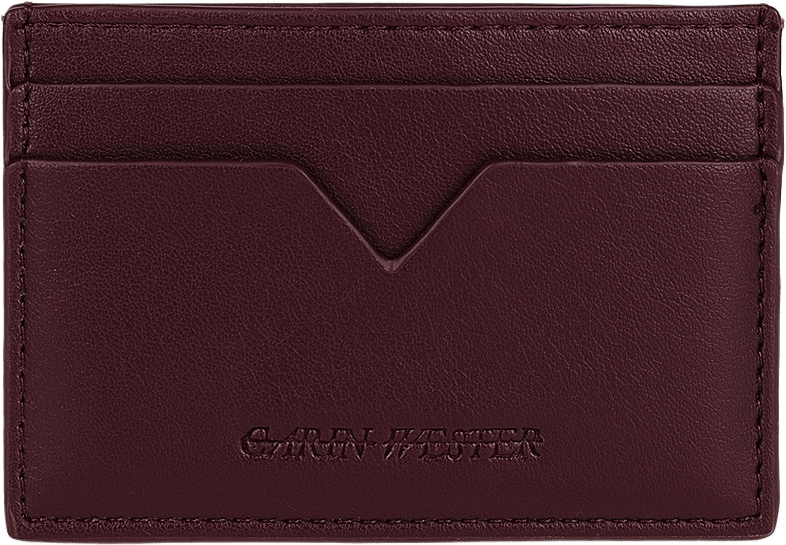 Korthållare CYNTHIA, från Carin Wester, i färgen Burgundy.