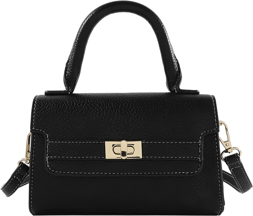 Handväska mini LOVA, från Å WOMAN, i färgen Black.