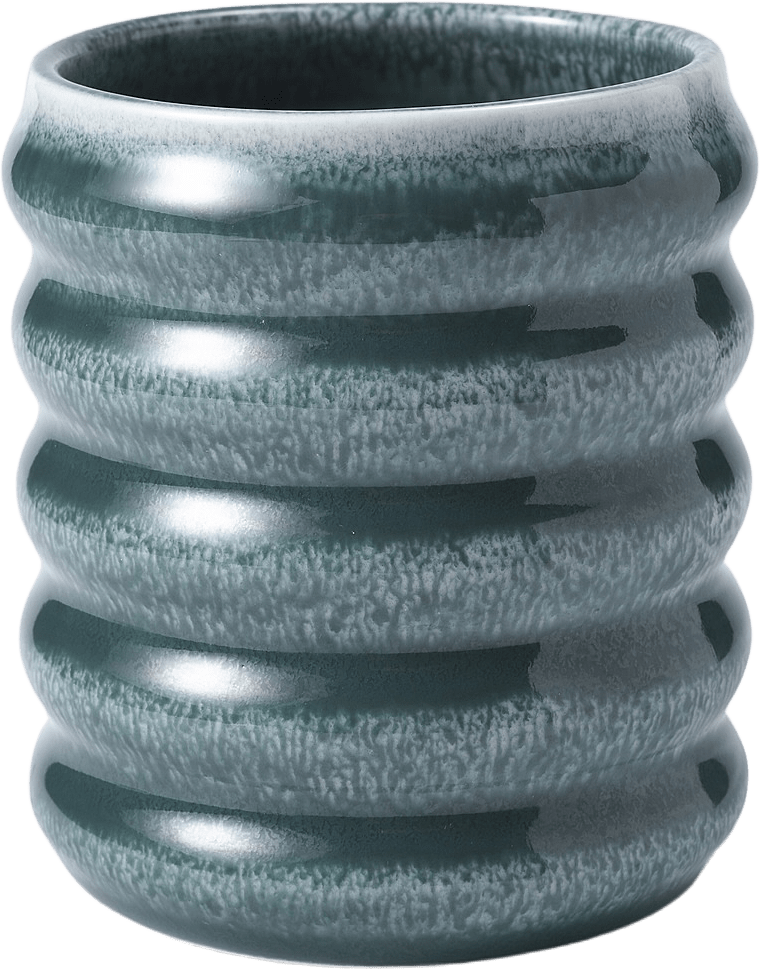 Mugg WAVY 35 cl, från Åhléns Home, i färgen Green.