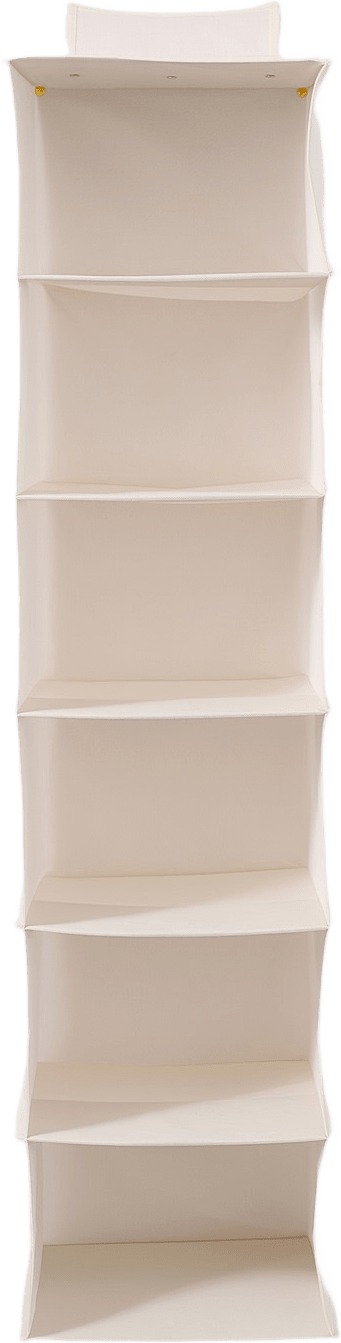 Hängande förvaring NOAH 6 fack, från Åhléns Home, i färgen Beige.