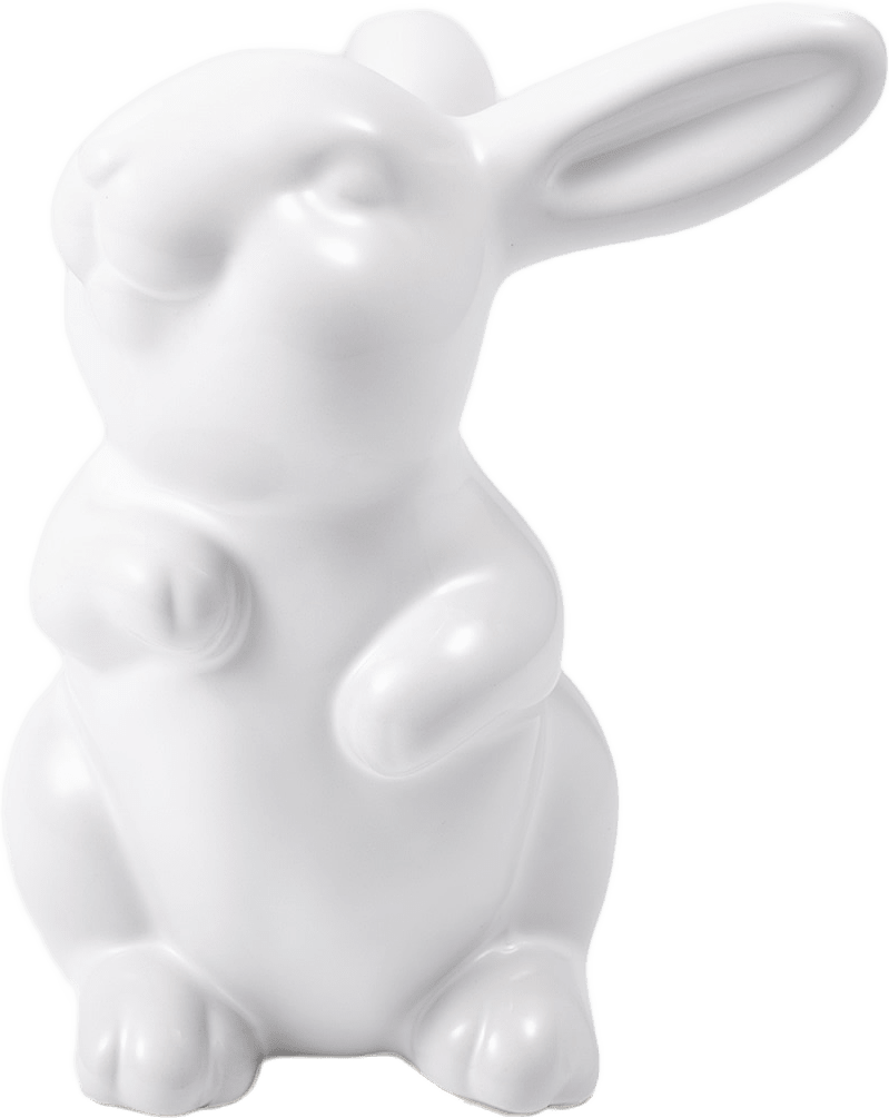Dekoration påskhare BUNNY, från Åhléns Home, i färgen Off White.