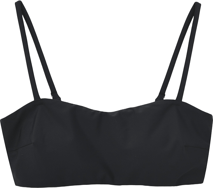 Bikinitopp bandeau MAJA, från Å WOMAN, i färgen Black.