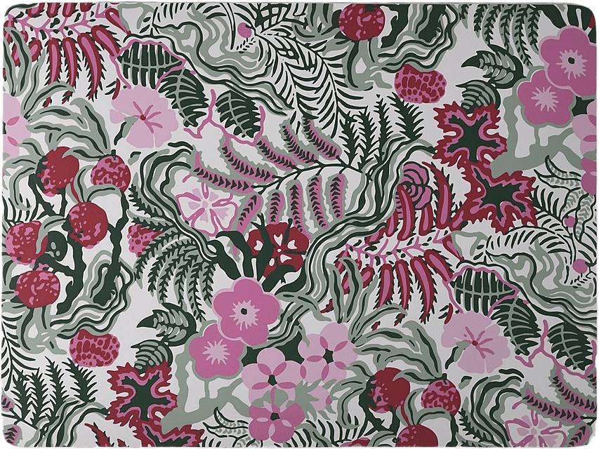 Bordstablett FLORETTE, från Åhléns Home, i färgen Multi Green.