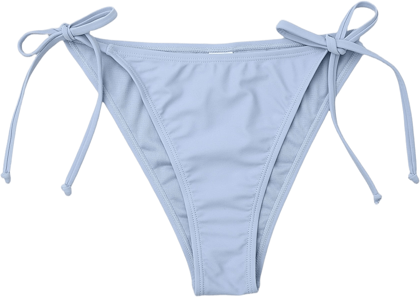 Bikinitrosa med knytband JULIA, från Å WOMAN, i färgen Light Blue.