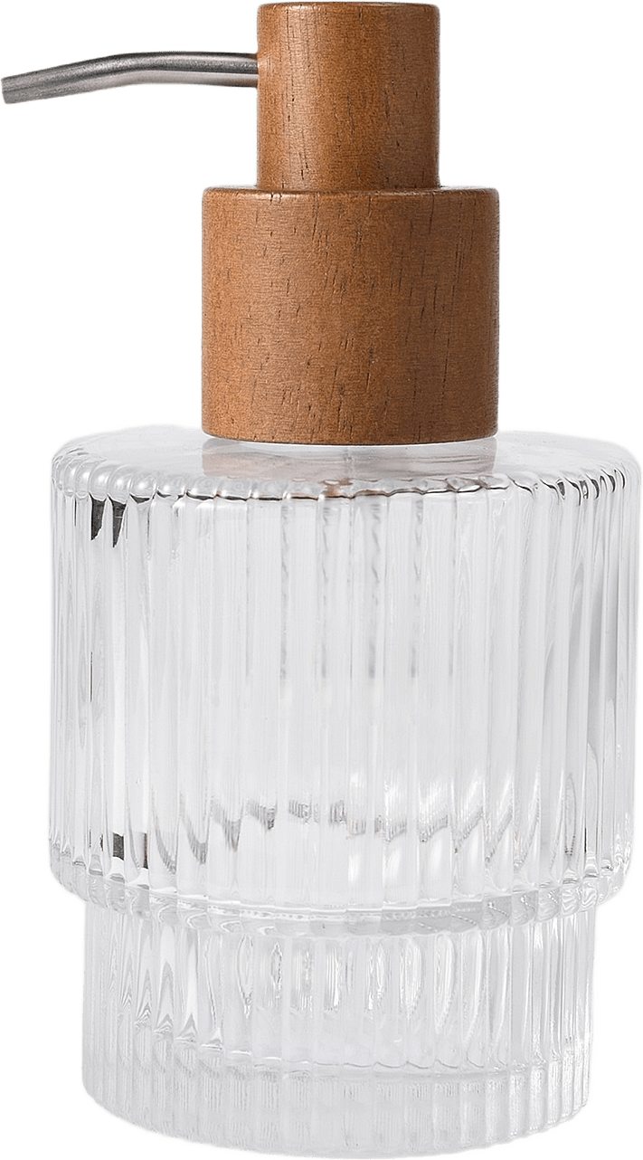 Tvålpump WICKAN, från Åhléns Home, i färgen Clear.