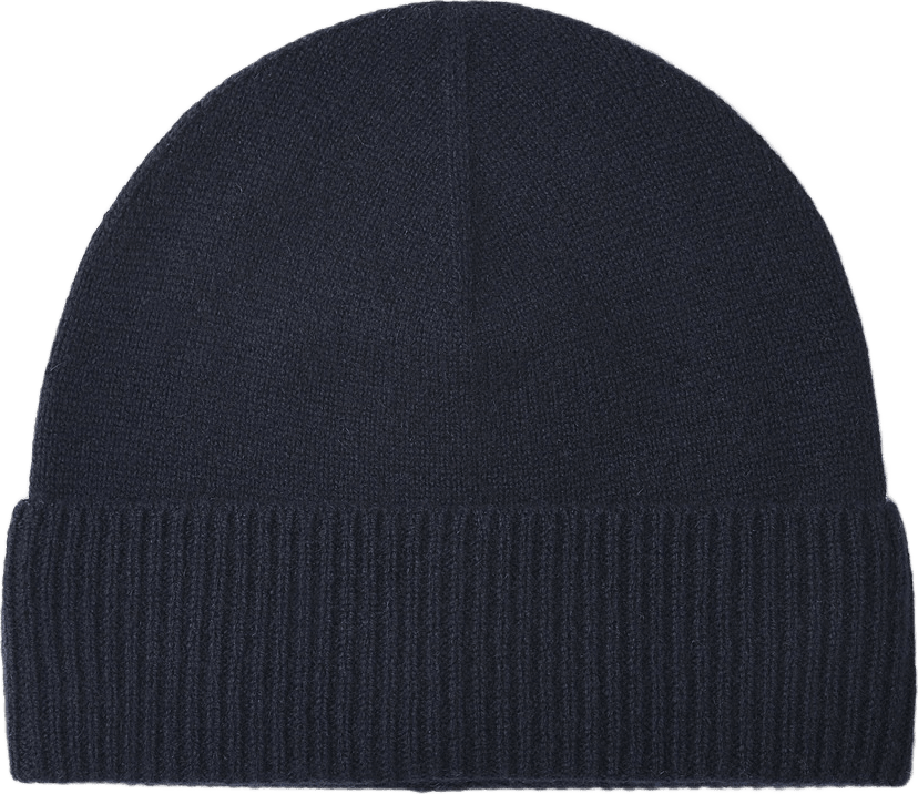 Mössa i ull och kashmir AUGUST, från NORVIE, i färgen Navy.