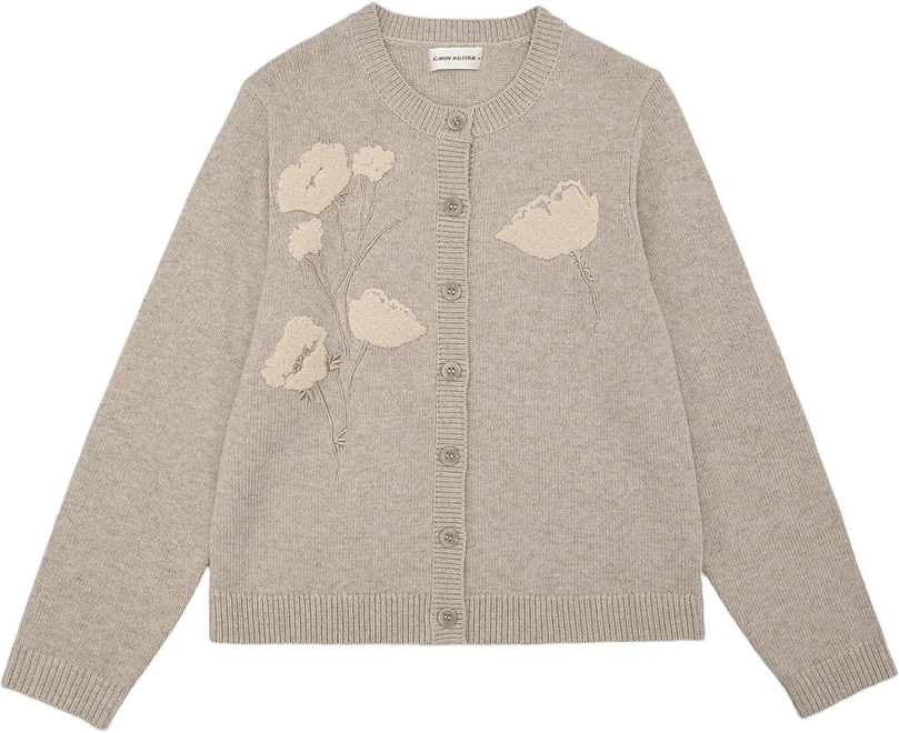 Cardigan ESSA, från Carin Wester, i färgen Mole melange.