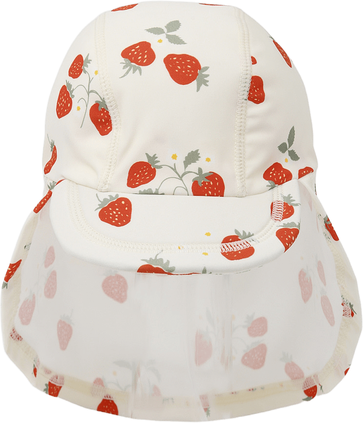 UV-keps för baby BEN, från RIKIKI, i färgen Strawberry.