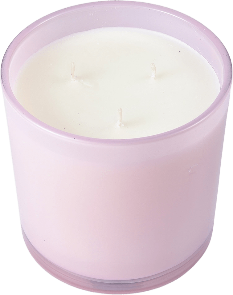 Doftljus LOU, från Åhléns Home, i färgen Lt Pink.