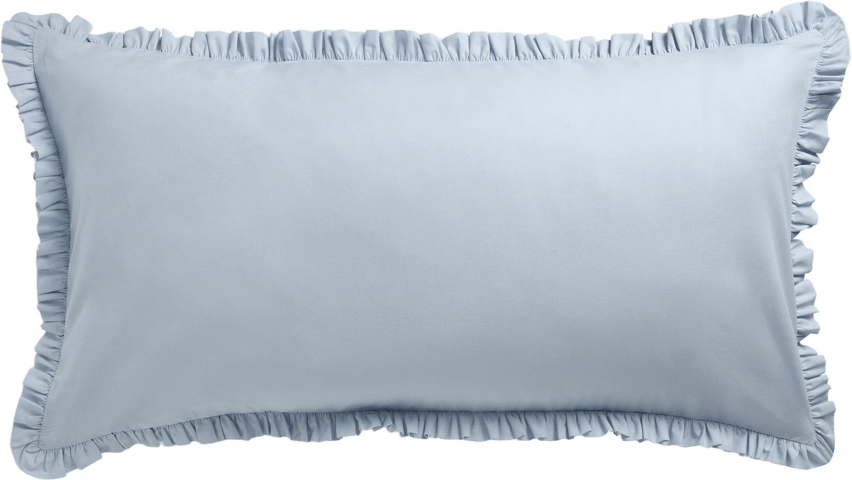 Örngott FRILL 50x90 cm, från Åhléns Home, i färgen Lt Blue.