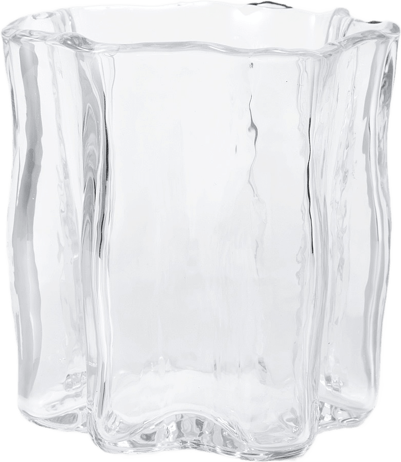 Cylindervas och ljuslykta LEIA 10 cm, från Åhléns Home, i färgen Clear.