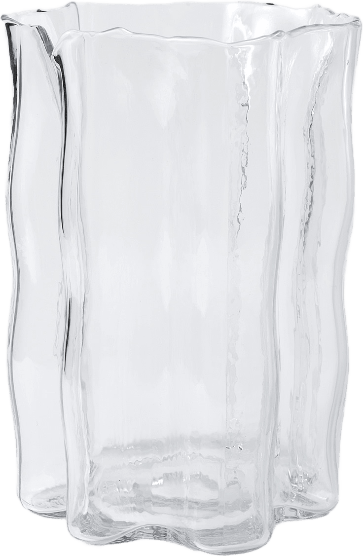 Cylindervas och ljuslykta LEIA 20 cm, från Åhléns Home, i färgen Clear.