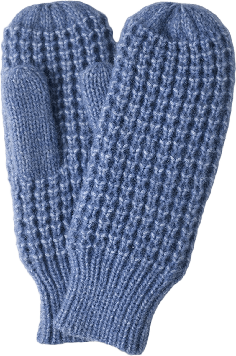 Stickade tumvantar CINA, från Å WOMAN, i färgen Blue.