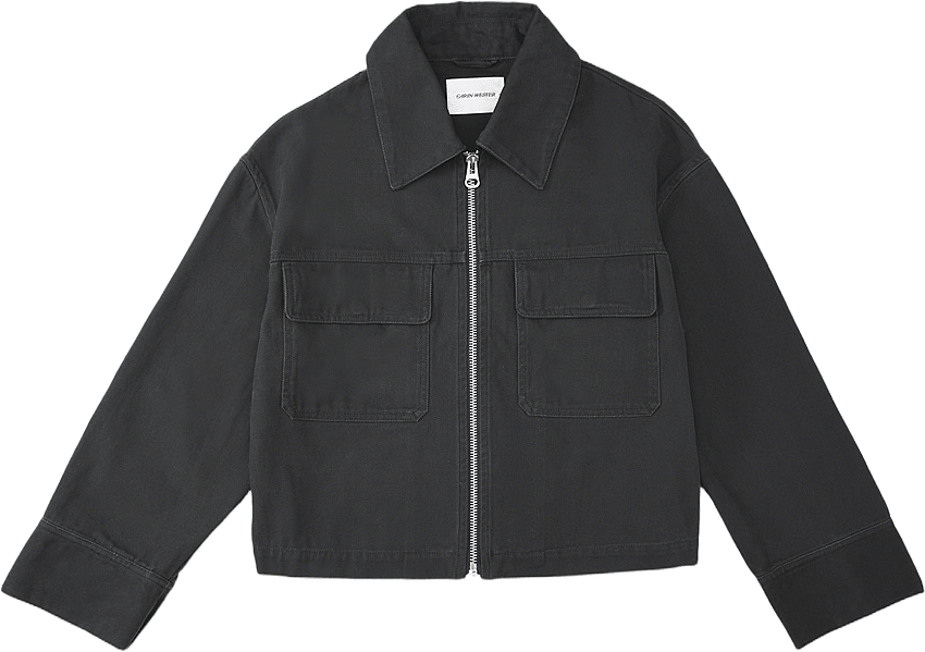 Canvasjacka AGNES, från Carin Wester, i färgen Dark Grey.