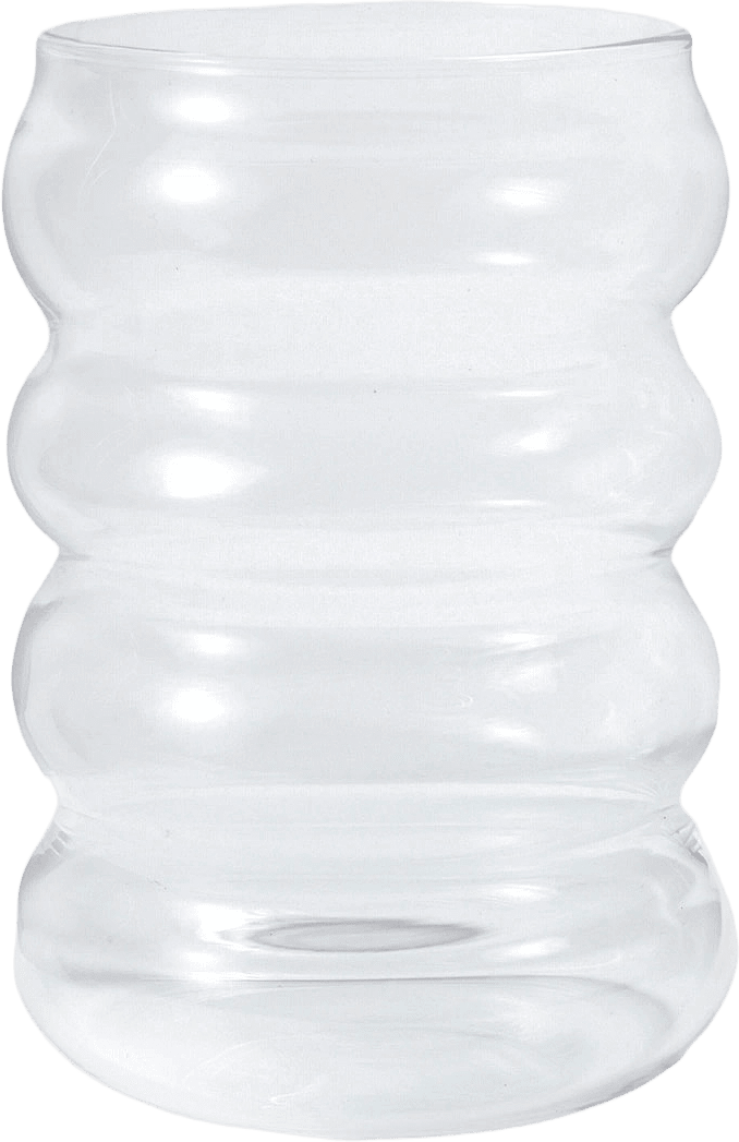 Tumbler WAVY 50 cl, från Åhléns Home, i färgen Clear.