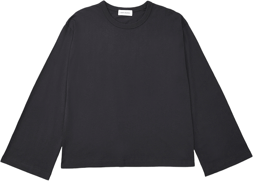 Bomullströja ALETTE, från Carin Wester, i färgen Washed Black.