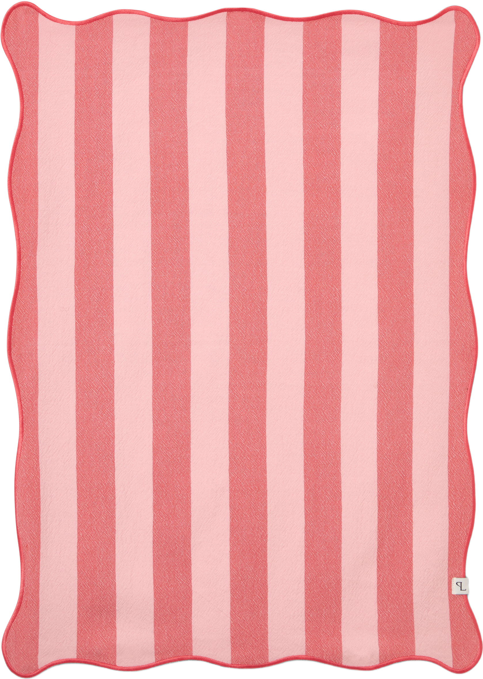 Kökshandduk BLOCK 50x70 cm, från PORTOLINO LIVING, i färgen Pink.