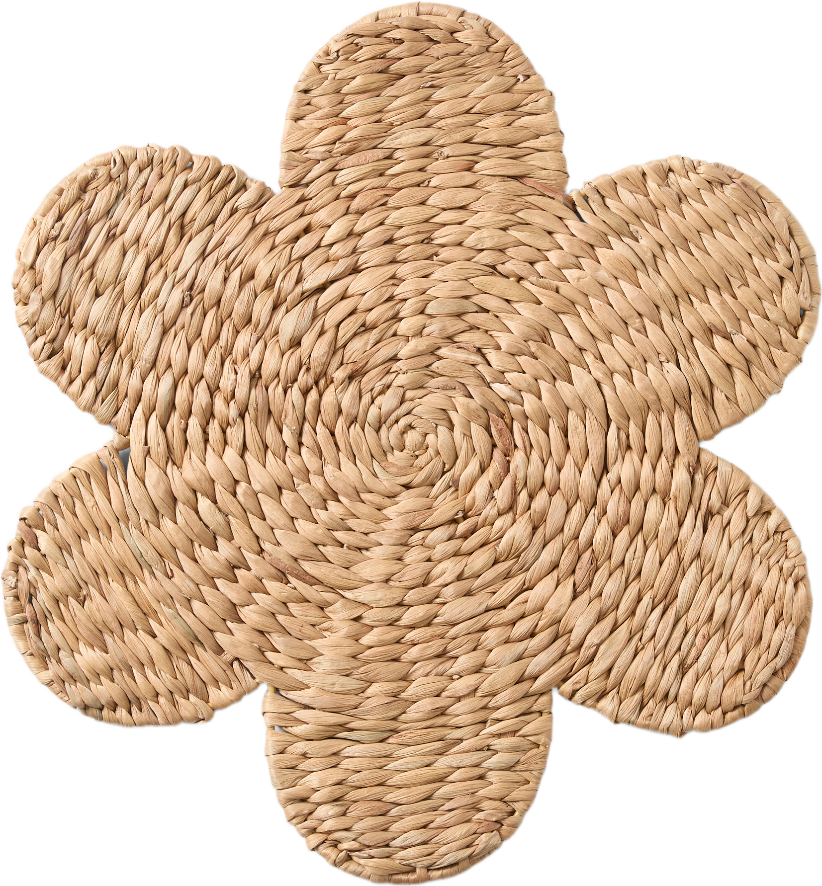 Bordstablett FLOWER, från PORTOLINO LIVING, i färgen Natural.