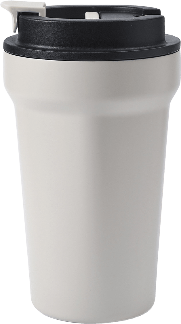 Termosmugg To Go 350 ml, från Åhléns Home, i färgen Beige2.