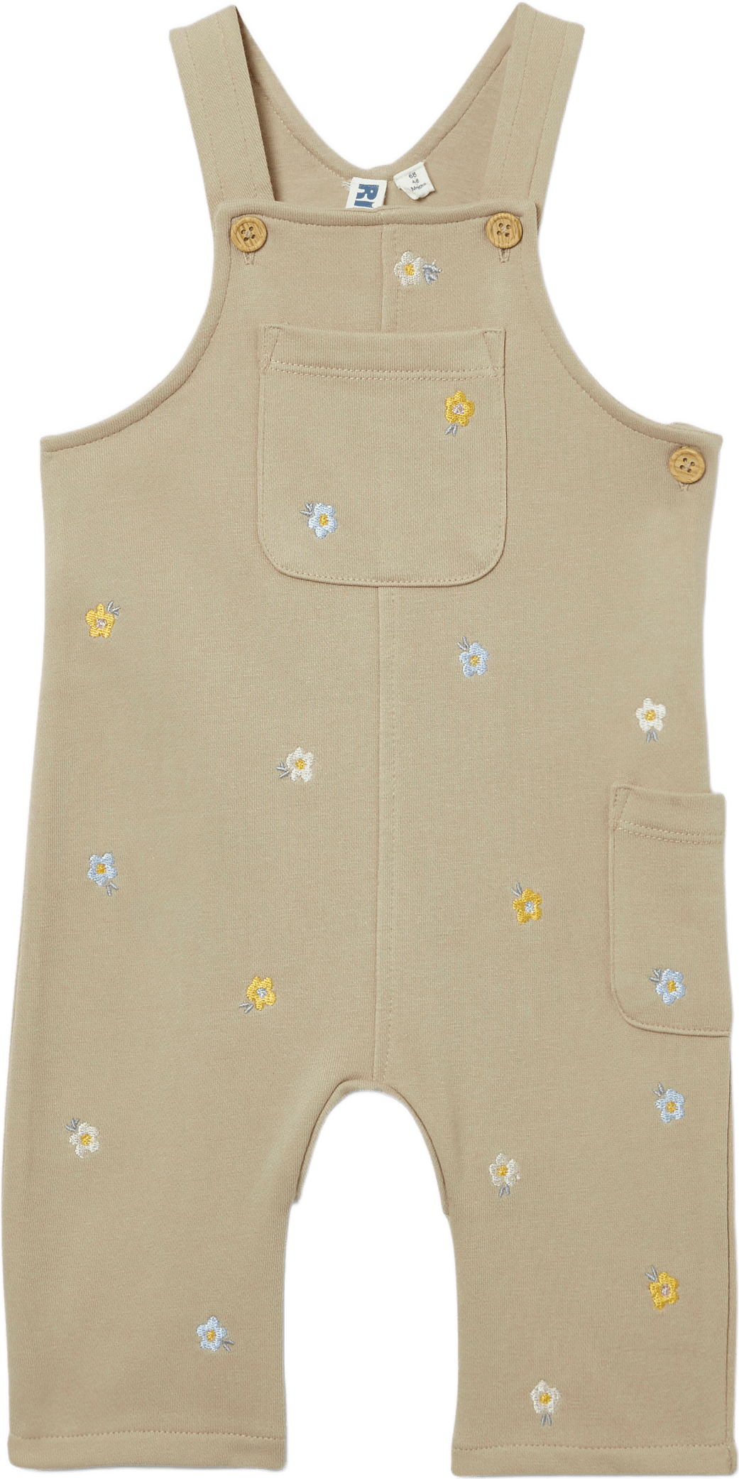 Hängselbyxor ARLO, från RIKIKI, i färgen Beige.