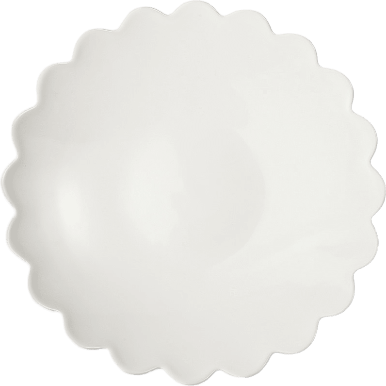 Fat PALMA 35 cm, från PORTOLINO LIVING, i färgen White.