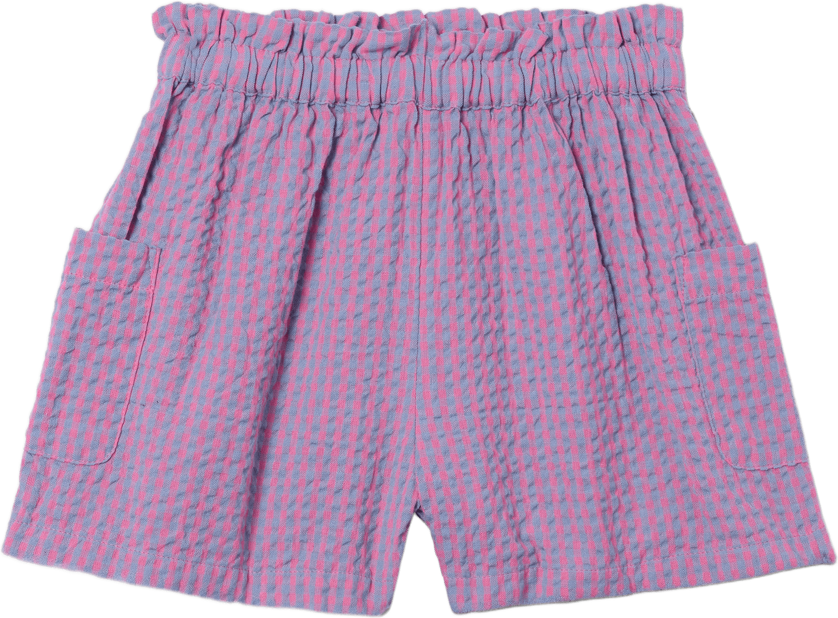 Shorts MAJA gingham, från RIKIKI, i färgen Purple.