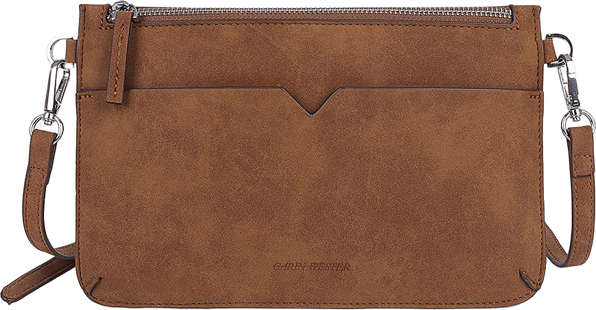 Fodralväska MIX, från Carin Wester, i färgen Cognac.