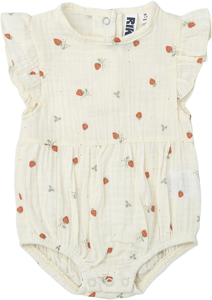 Ärmlös body MIO, från RIKIKI, i färgen Strawberry.