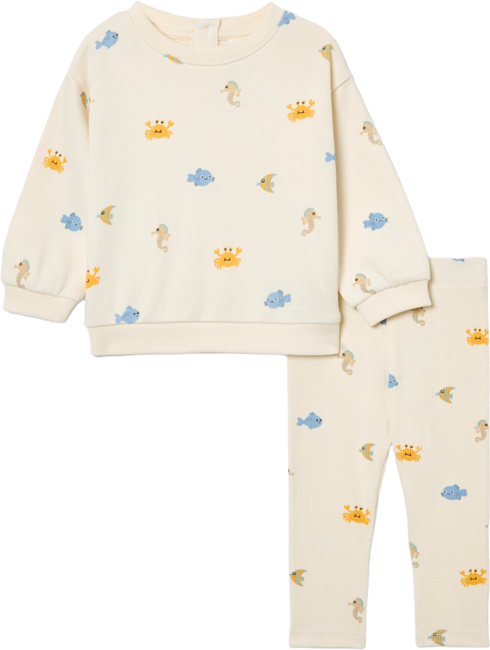 Tvådelat set PHILLI, från RIKIKI, i färgen Sea.