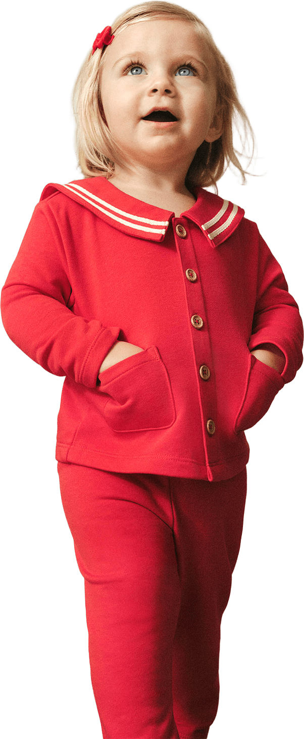 Sjömansset MARINER, från RIKIKI, i färgen Red.