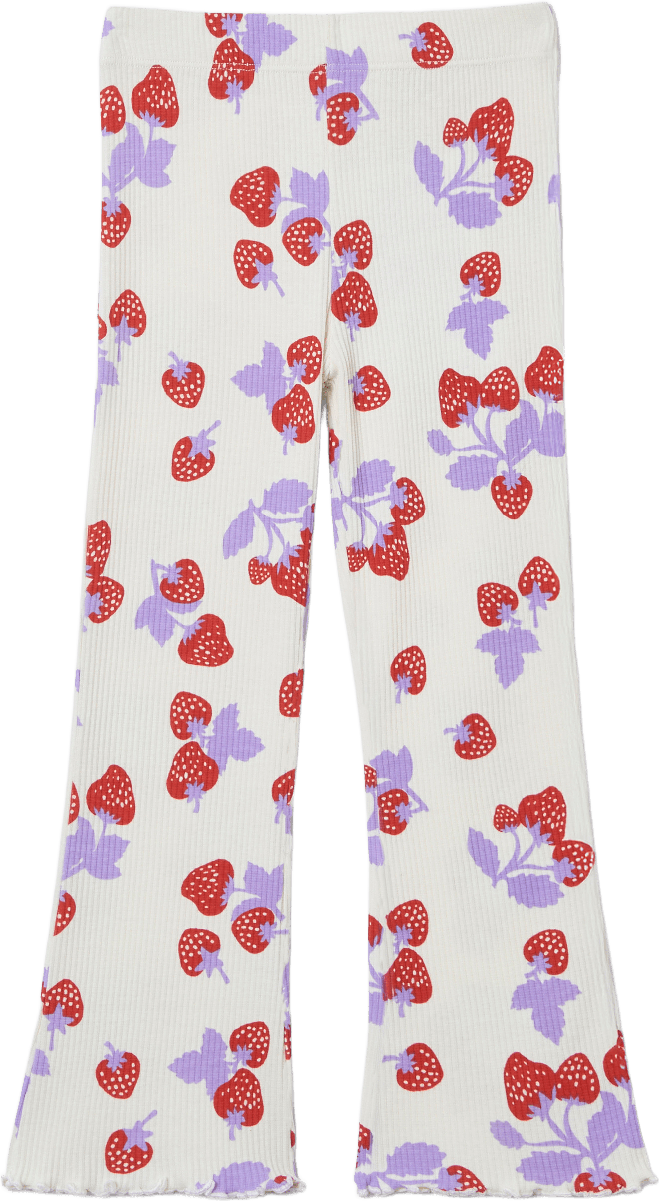 Utsvängda leggings ALBA, från RIKIKI, i färgen Strawberry.