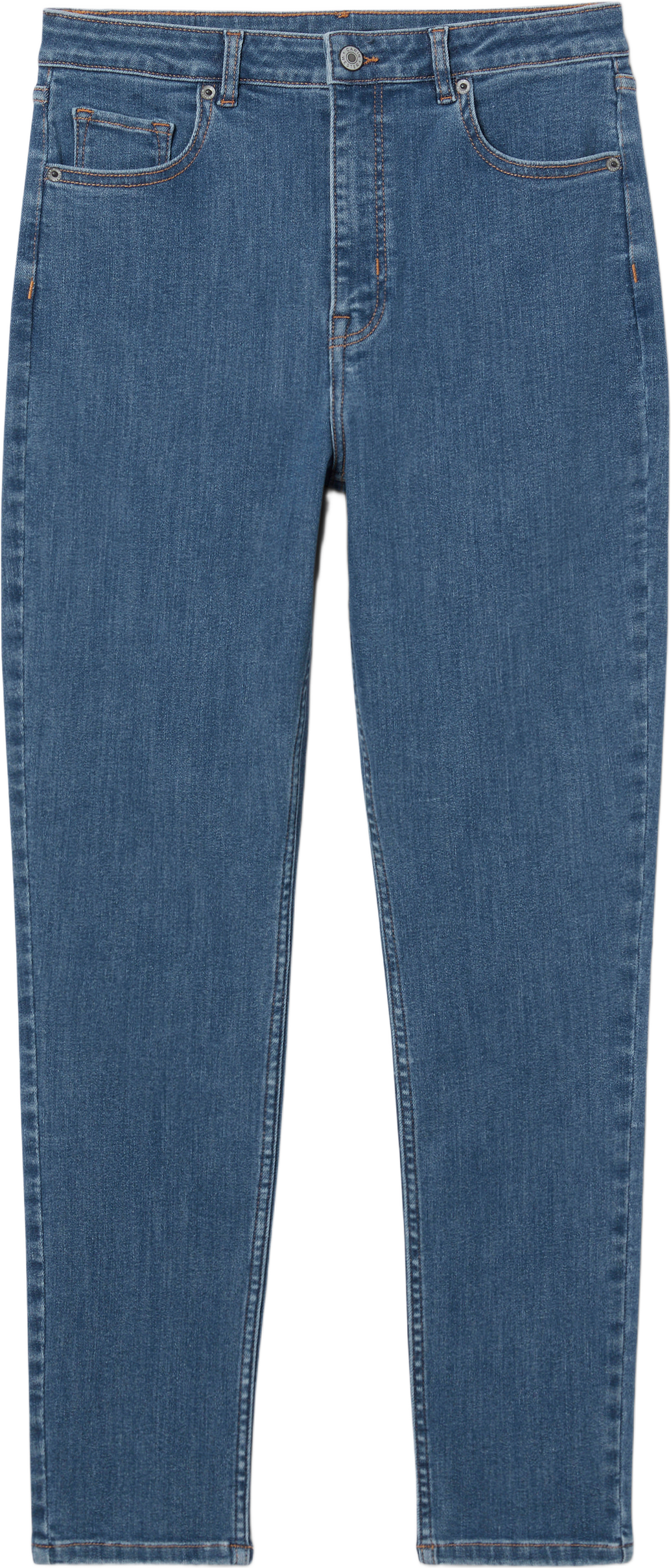 Skinny jeans med hög midja JANE, från Carin Wester, i färgen Mid Blue.