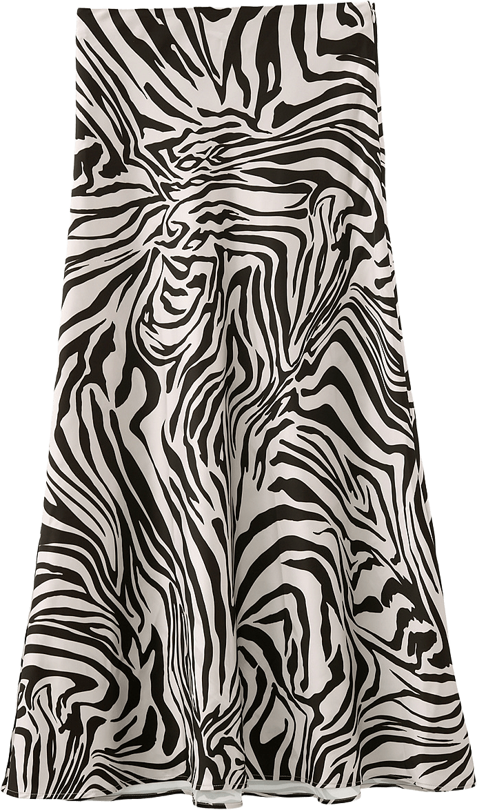 Maxikjol BILLIE, från Wera, i färgen Zebra Print.