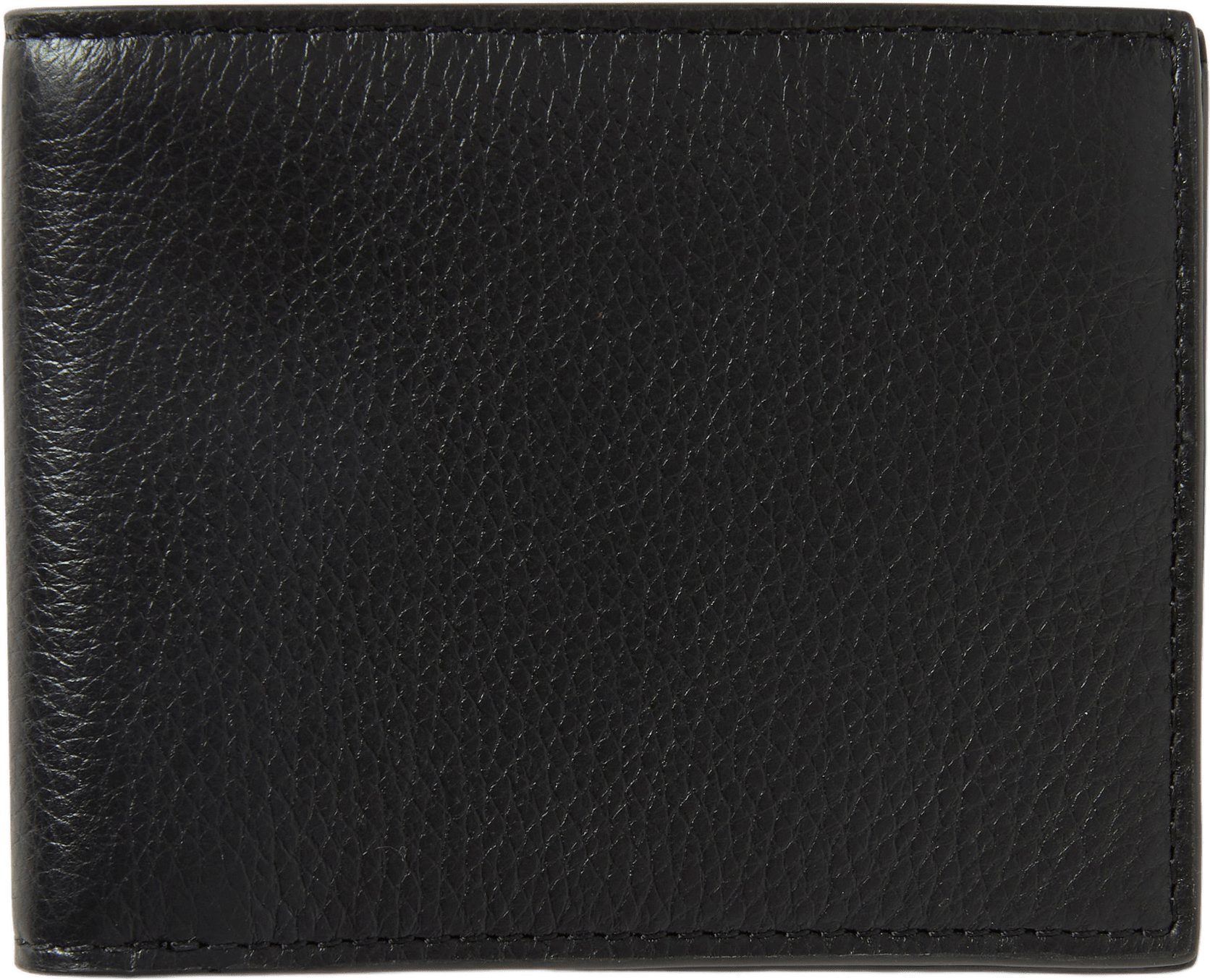 Plånbok i läder RYAN, från NORVIE, i färgen Black.