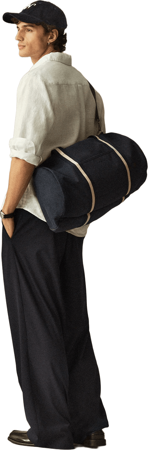 Vida byxor LEWIS, från NORVIE, i färgen Navy.