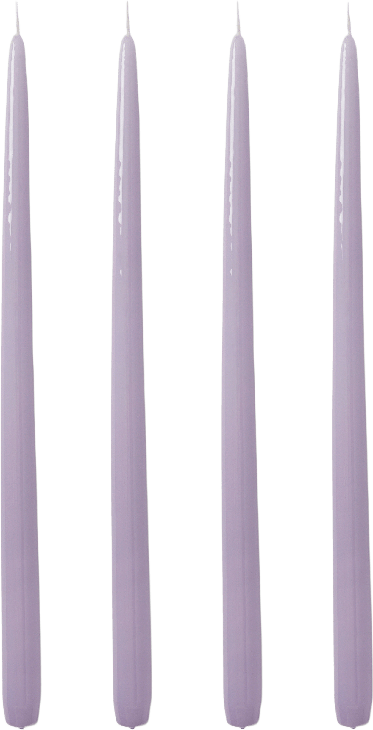 Lackade ljus, 4-pack, från Åhléns Home, i färgen Light Purple.