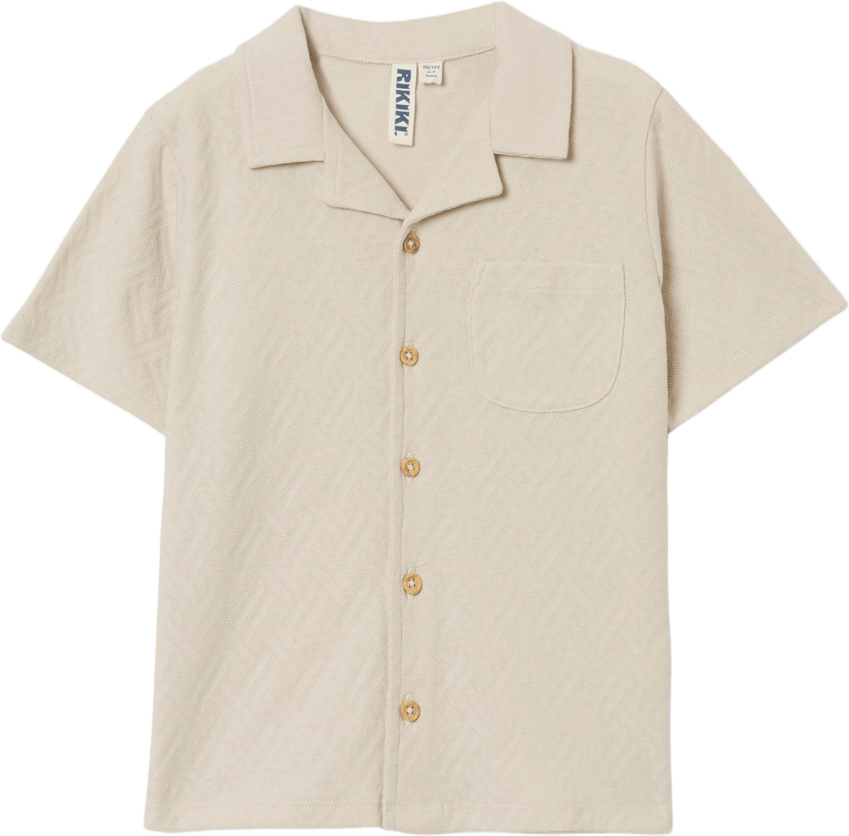 Skjorta MILO, från RIKIKI, i färgen Light Beige.