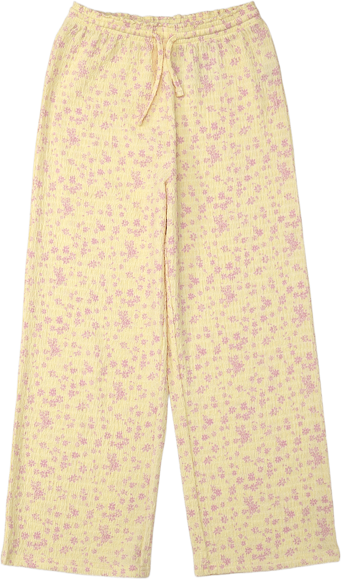 Byxor BONNIE, från RIKIKI, i färgen Yellow.