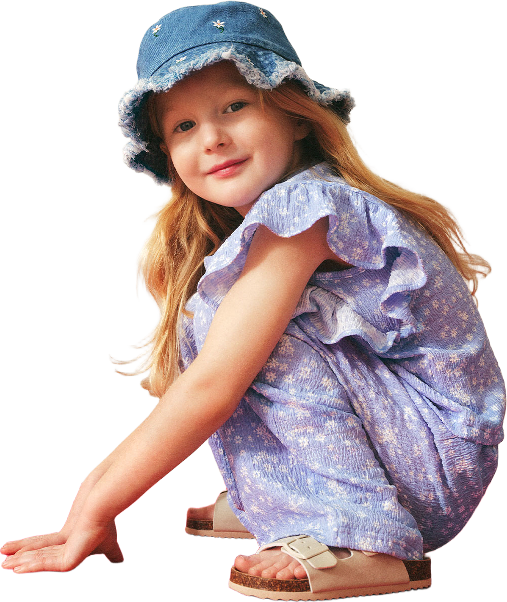 Byxor BONNIE, från RIKIKI, i färgen Blue.