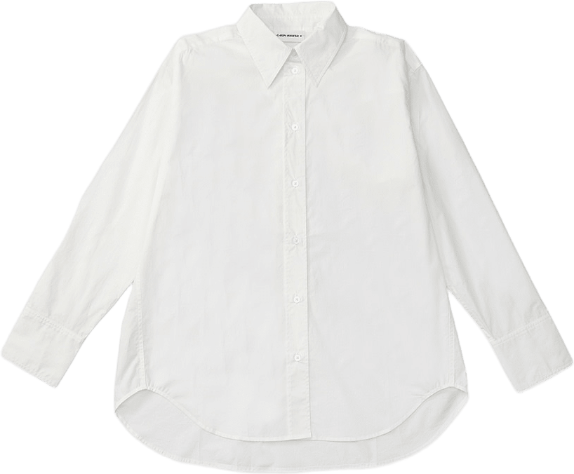 Poplinskjorta BJORK, från Carin Wester, i färgen Bright White.