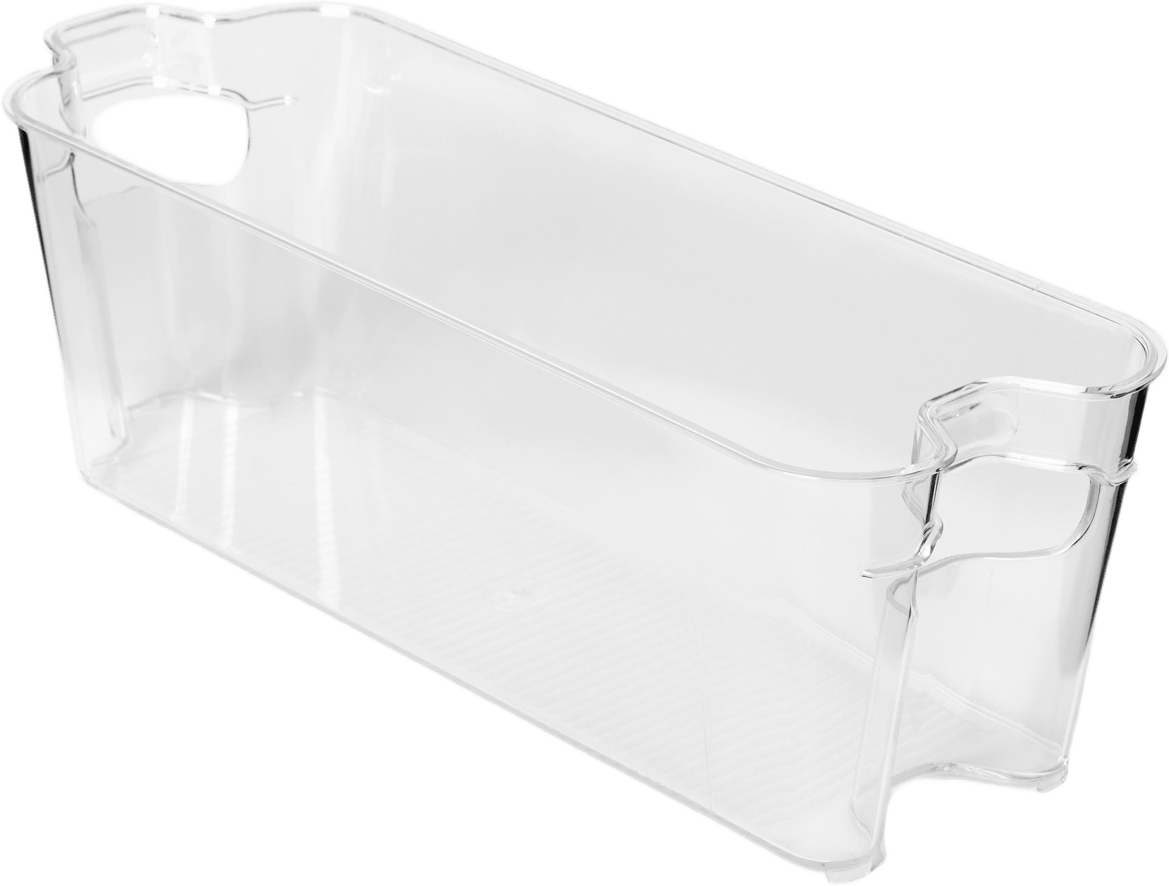 Stapelbar kylskåpsförvaring 11x32 cm, från Åhléns Home, i färgen Clear.