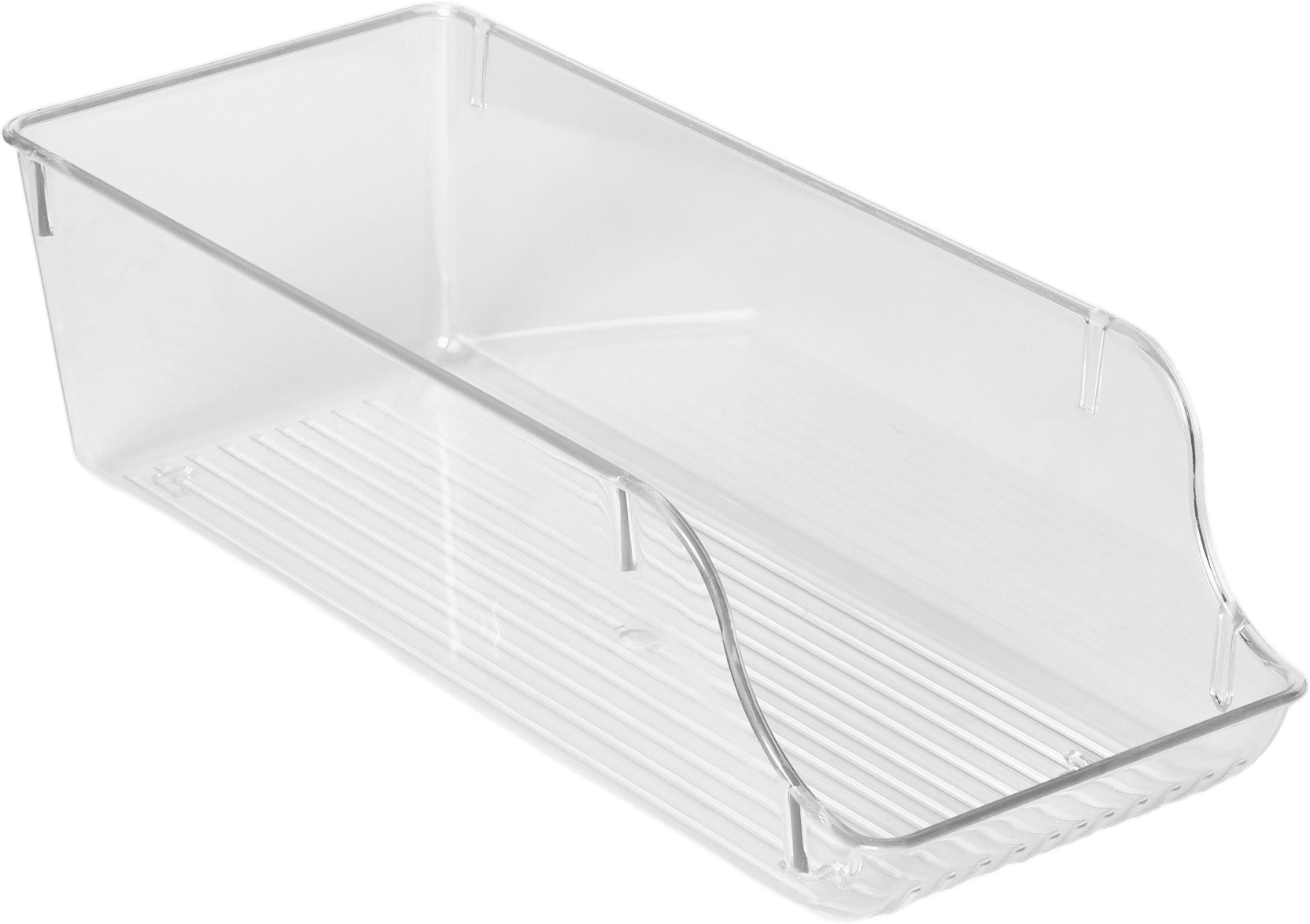 Kylskåpsförvaring för 9 burkar BO, från Åhléns Home, i färgen Clear.