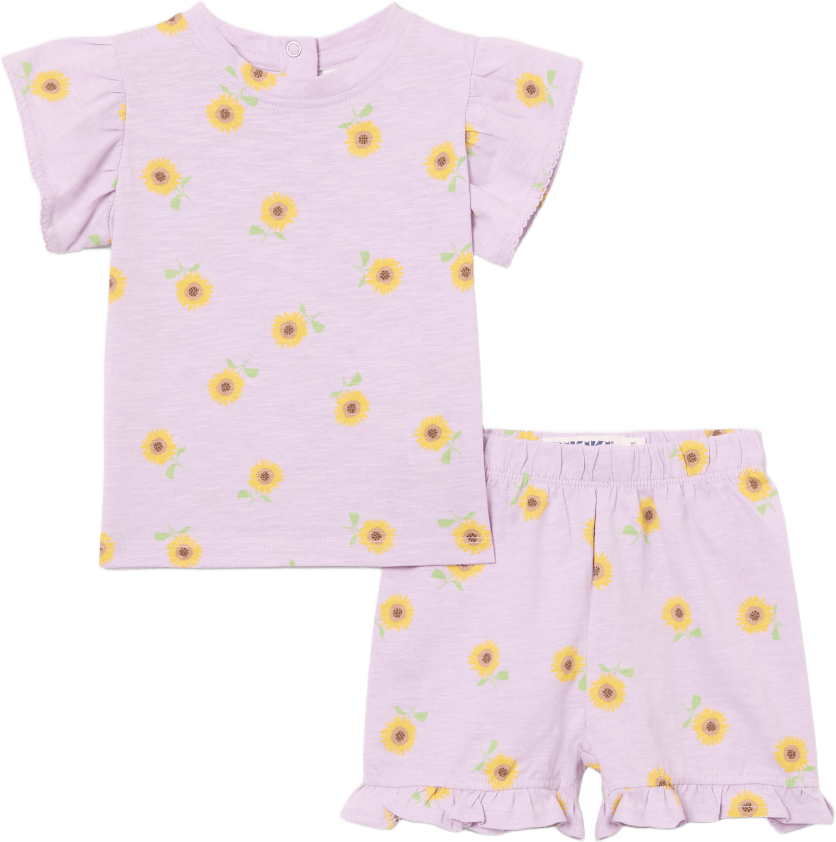 Tvådelat set ULLA, från RIKIKI, i färgen Sunflower.