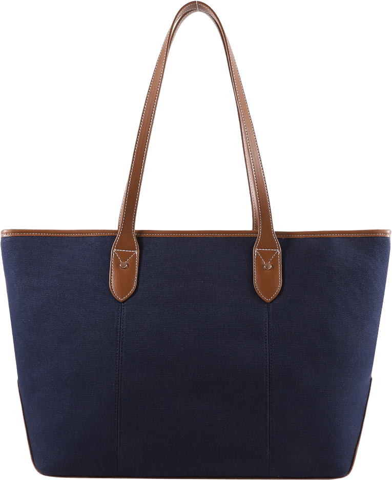 Toteväska i canvas MARIA, från Å WOMAN, i färgen Navy.