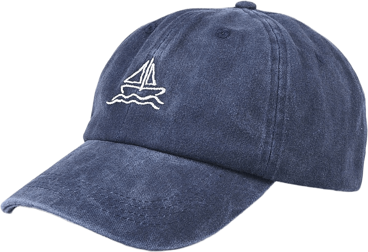 Keps med broderie WILLE, från NORVIE, i färgen Navy.