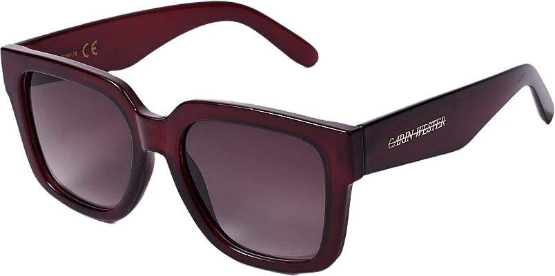 Solglasögon SIGNE, från Carin Wester, i färgen Dark Red.