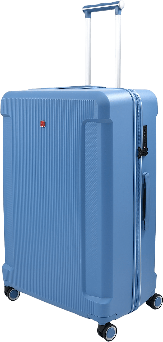 Resväska BERLIN 75 cm 100 L, från Monteroc, i färgen Blue.